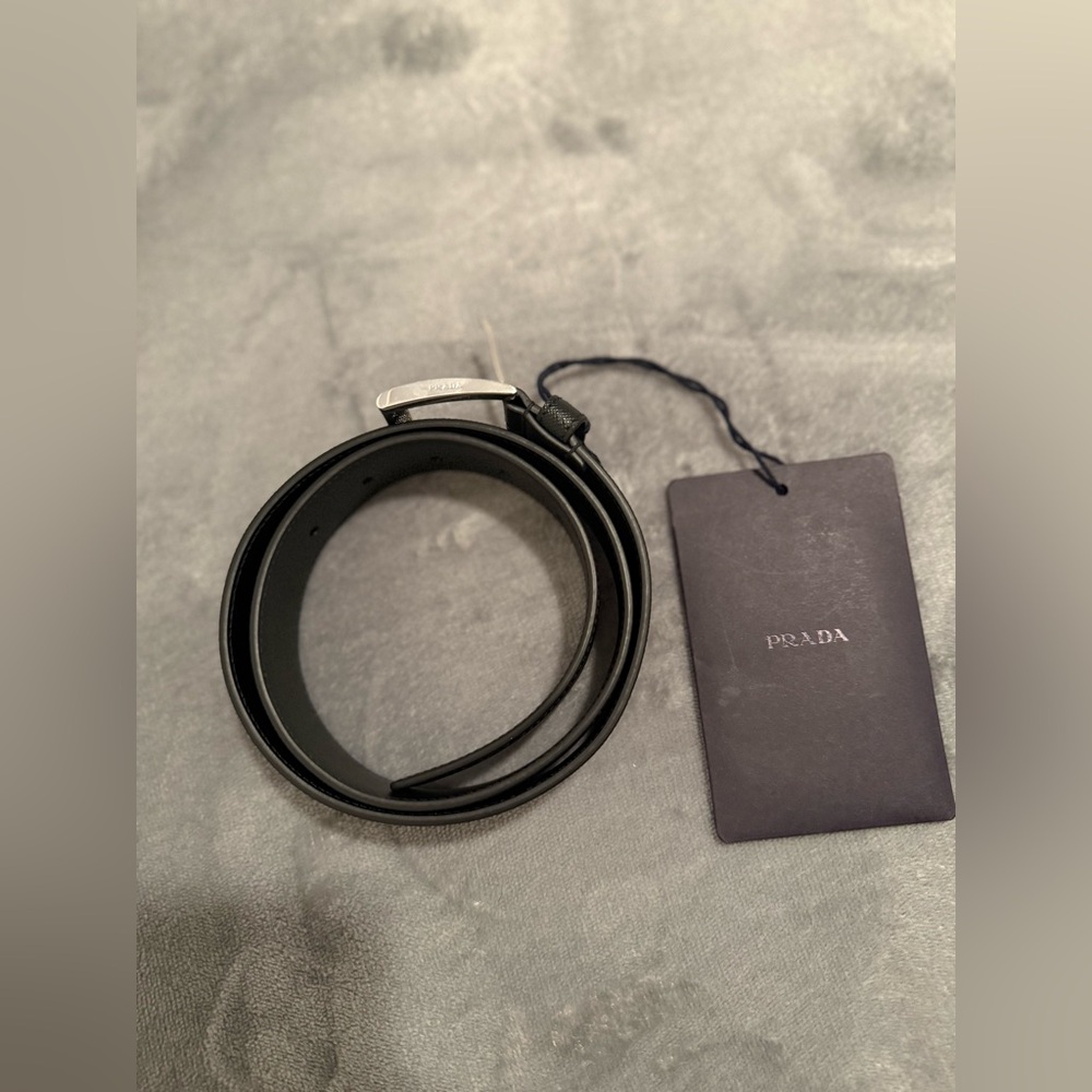 Prada Dark Gray Tag